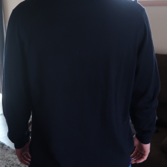 Navy Five Four Half Zip Jacket - Picture 5 of 5